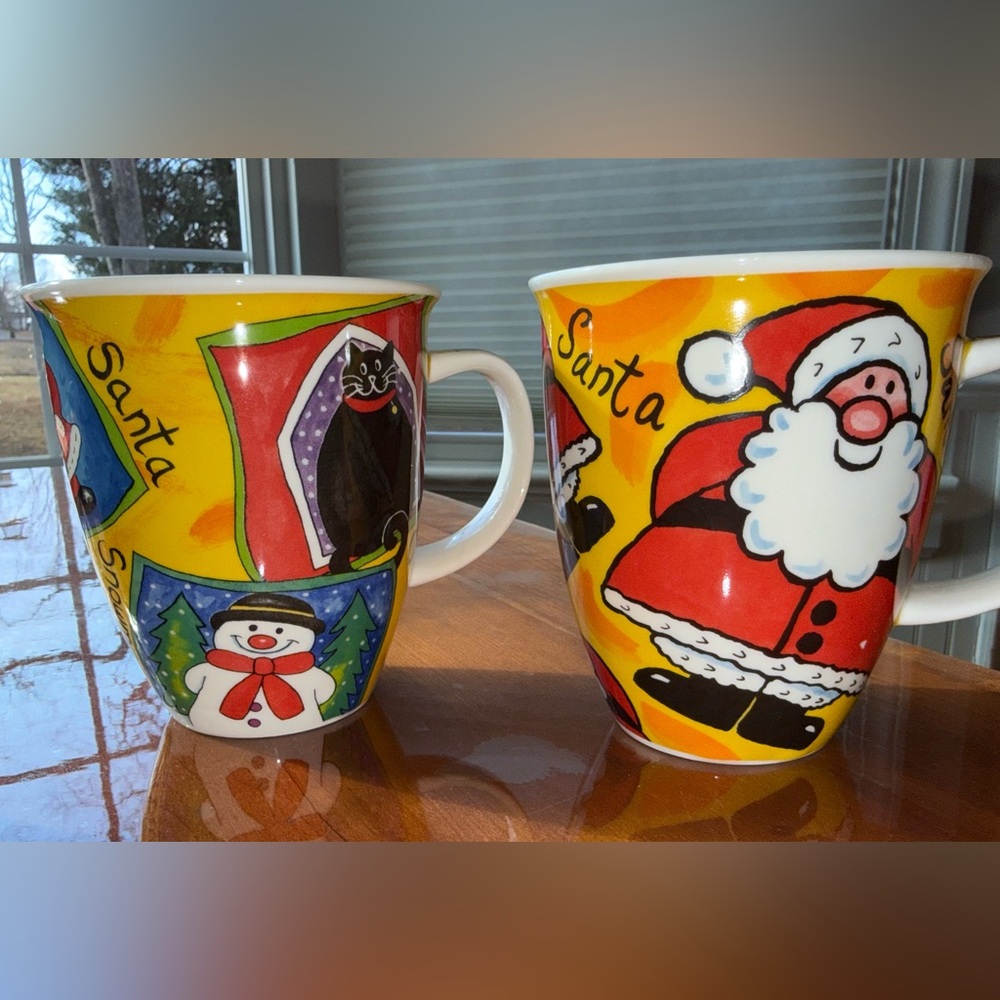 Dunoon winter collection Christmas coffee mugs